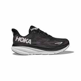 Green Hoka Women's Clifton 9 WIDE