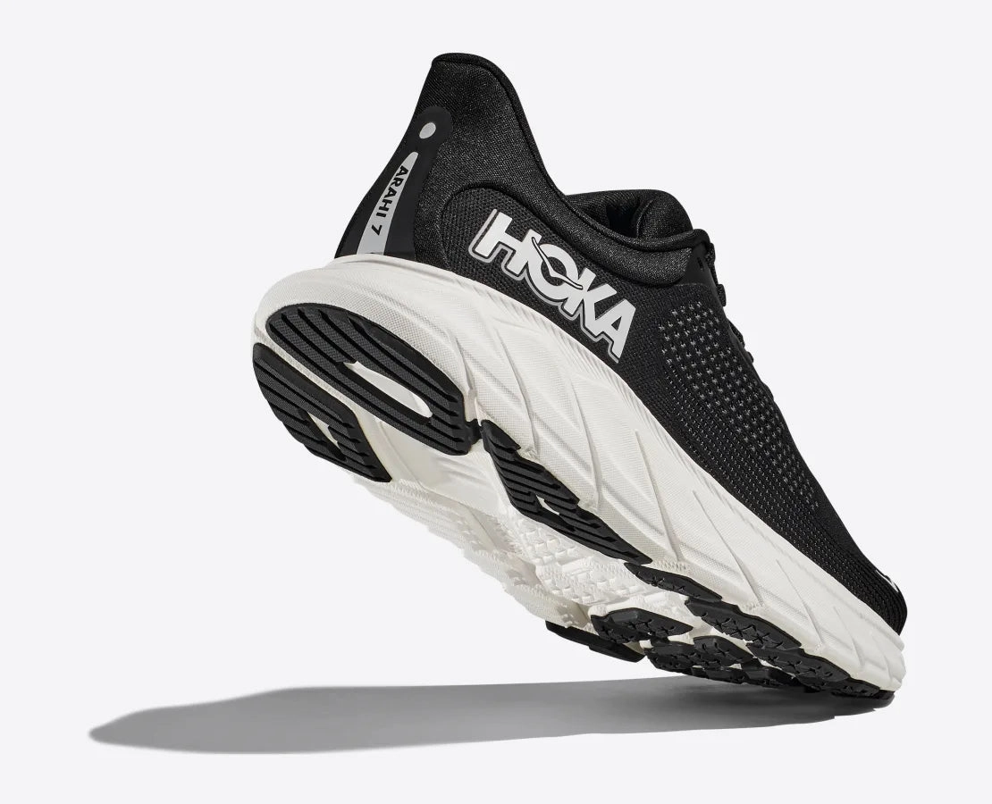 Style Shoes HOKA WOMENS ARAHI 7 - BLACK / WHITE