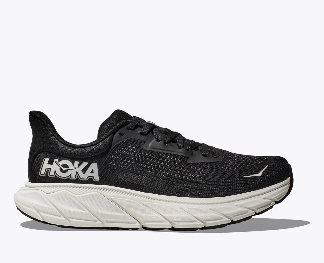 Custom Shoes HOKA WOMENS ARAHI 7 - BLACK / WHITE