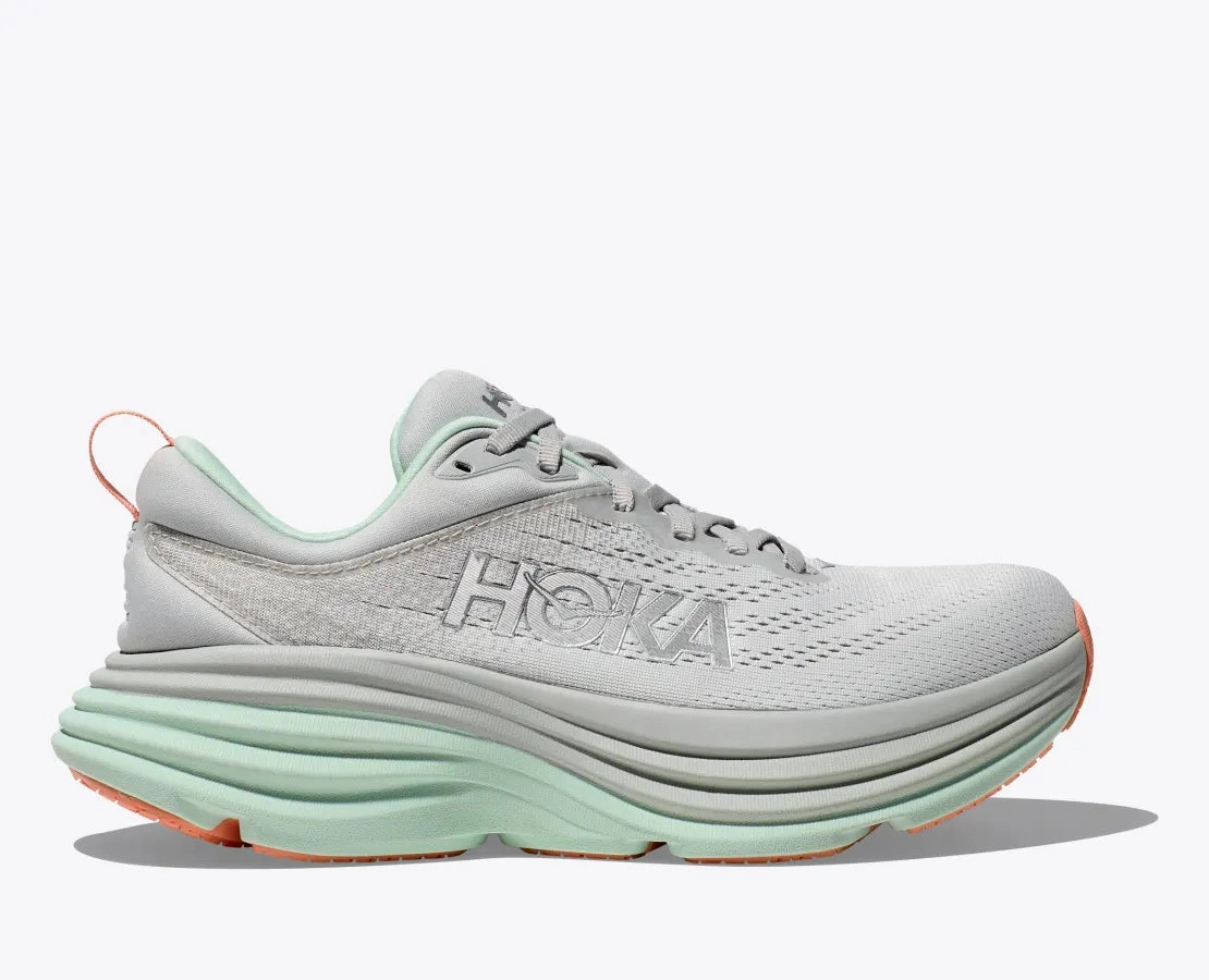 Hoka Womens Bondi 8 - Stardust/Aqua Breeze (1127952-SQB) Bondi 9