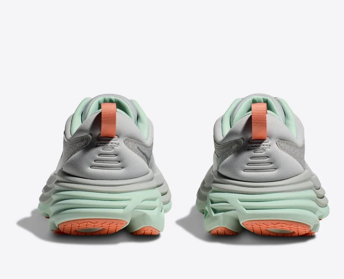 Melbourne Hoka Womens Bondi 8 - Stardust/Aqua Breeze (1127952-SQB)