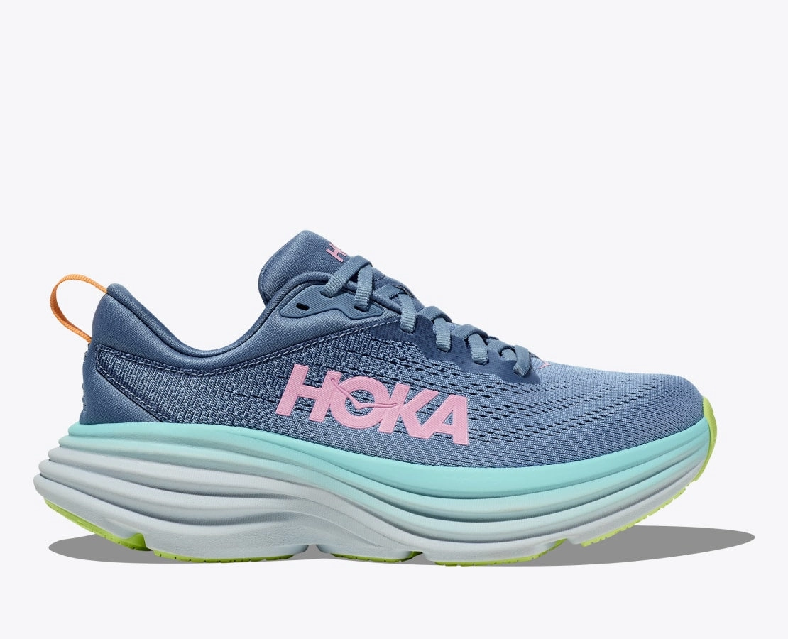 Hoka Womens Bondi 8 Wide- Shadow/Dusk (1127954-SSK) Waterproof Deals