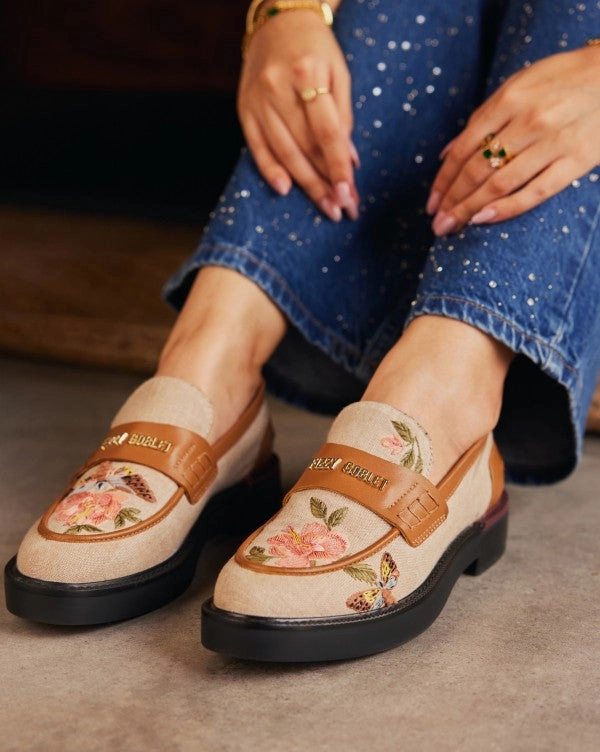 Chunky Heel Loafers Hot-Tea : Chunky Loafer