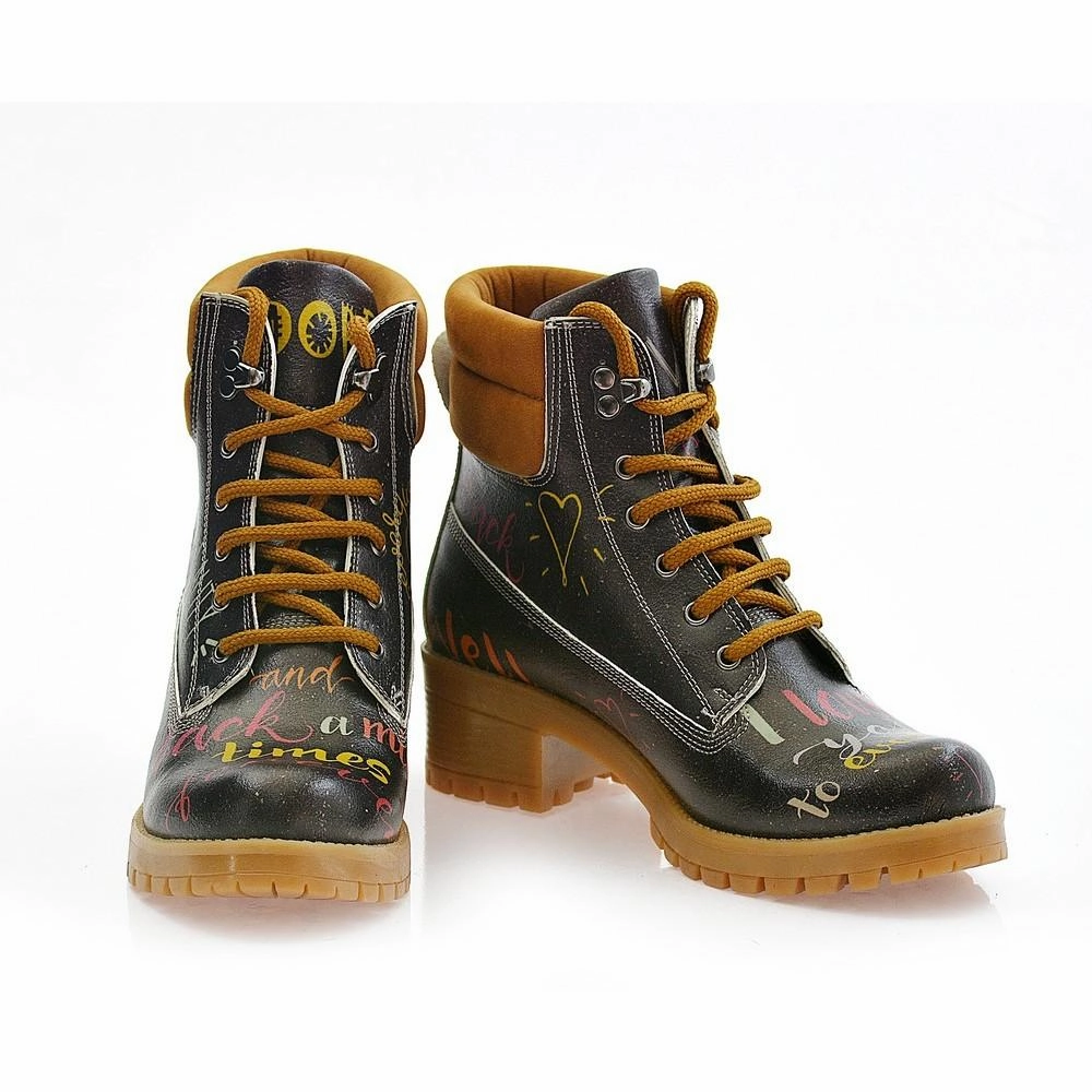 I Love You Short Boots KAT105 Gtx Hiking Boots