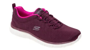 Goodyear Welted Oxfords SKECHERS VIRTUE - 104410 - PLUM