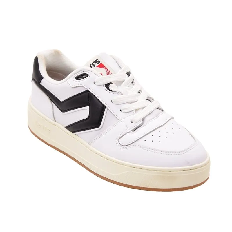 LEVI'S Glide men sneaker white LVM6 Oxford Shoe Laces