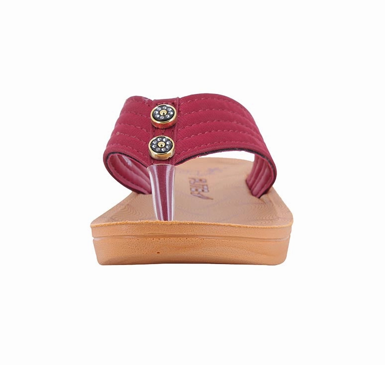 FLITE Slippers for Women PUL 109 Cabernet Slippers