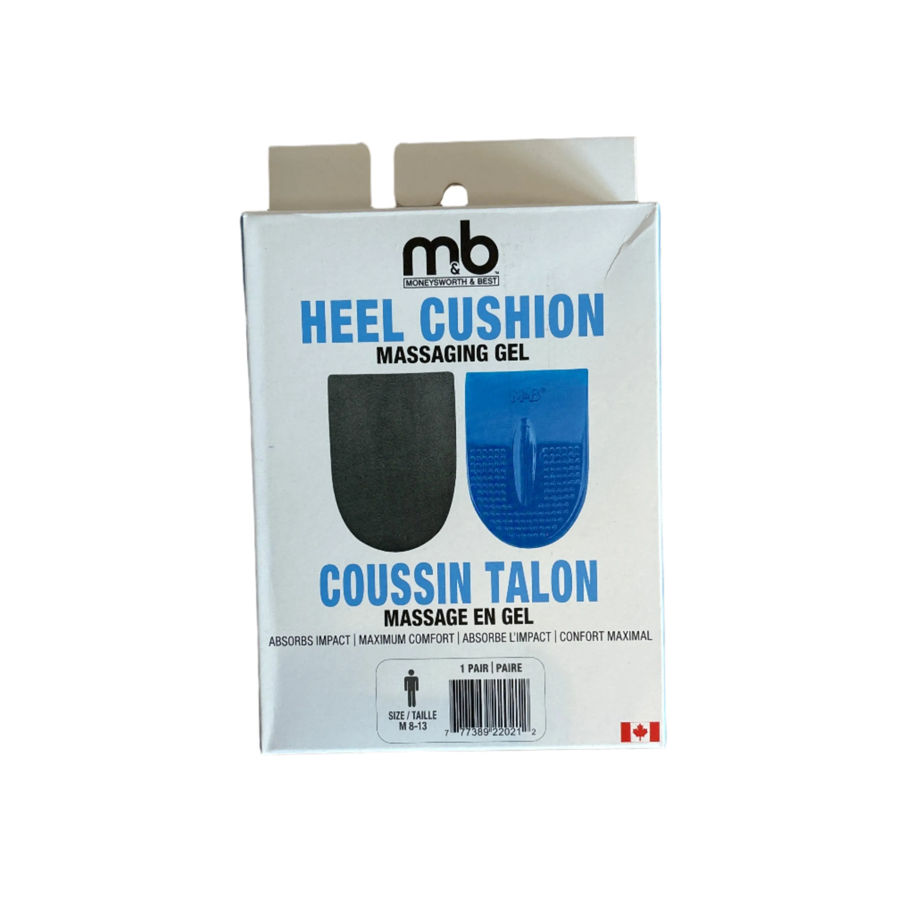 M & B Gel Heel Cushion Men Mcclain Cap Toe Oxfords