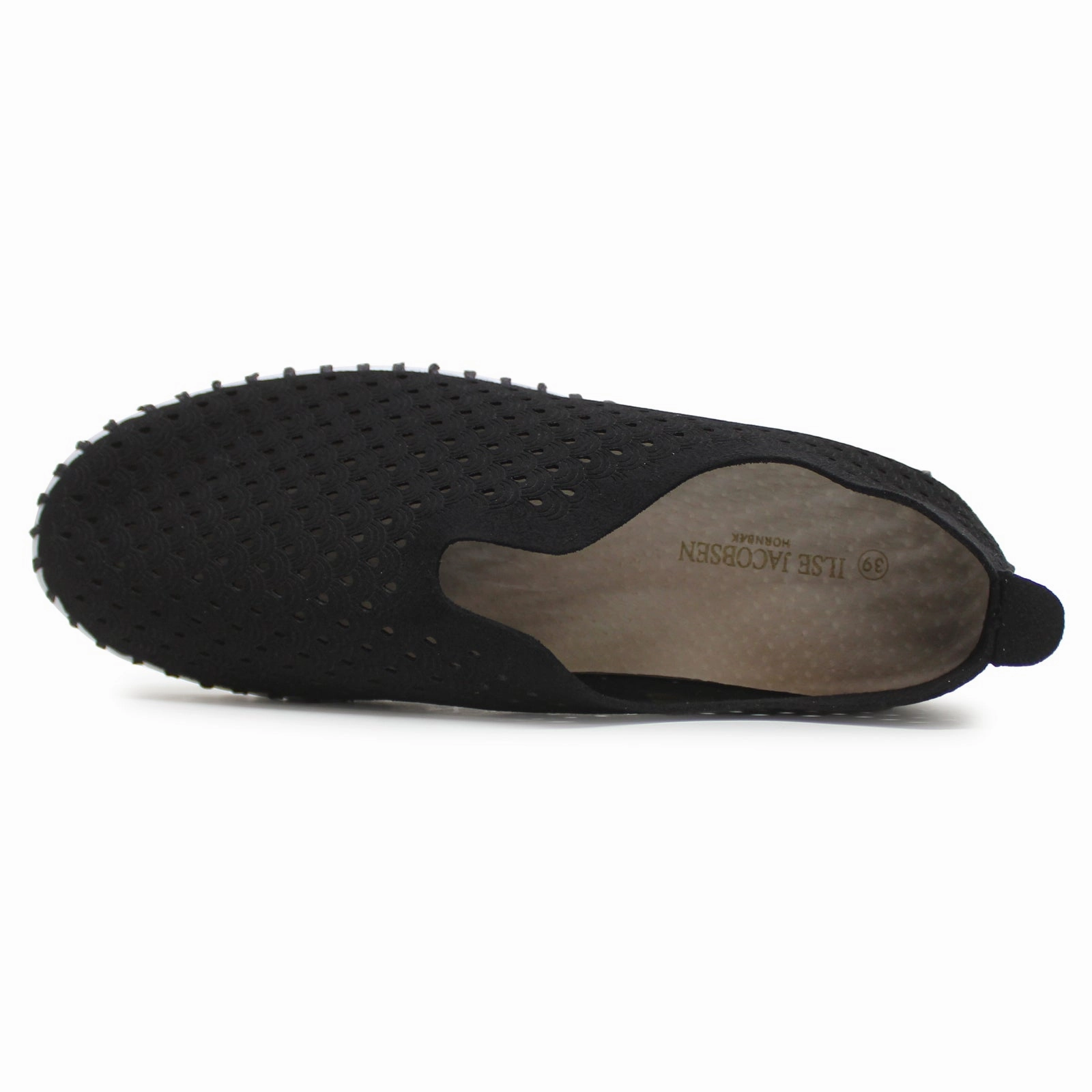 Ilse Jacobsen Tulip 139 Textile Women's Black Slip On Shoes Loafers Mens