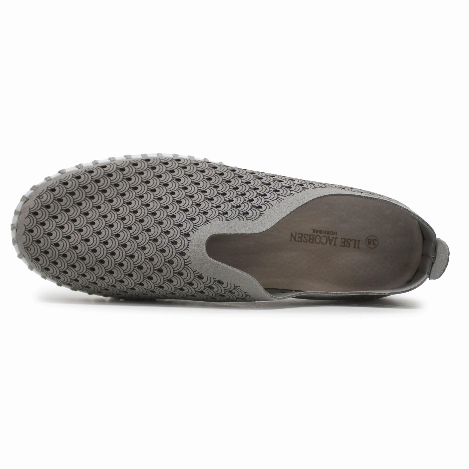 Ilse Jacobsen Tulip 139 Textile Women's Grey Slip On Shoes Everyday Loafers