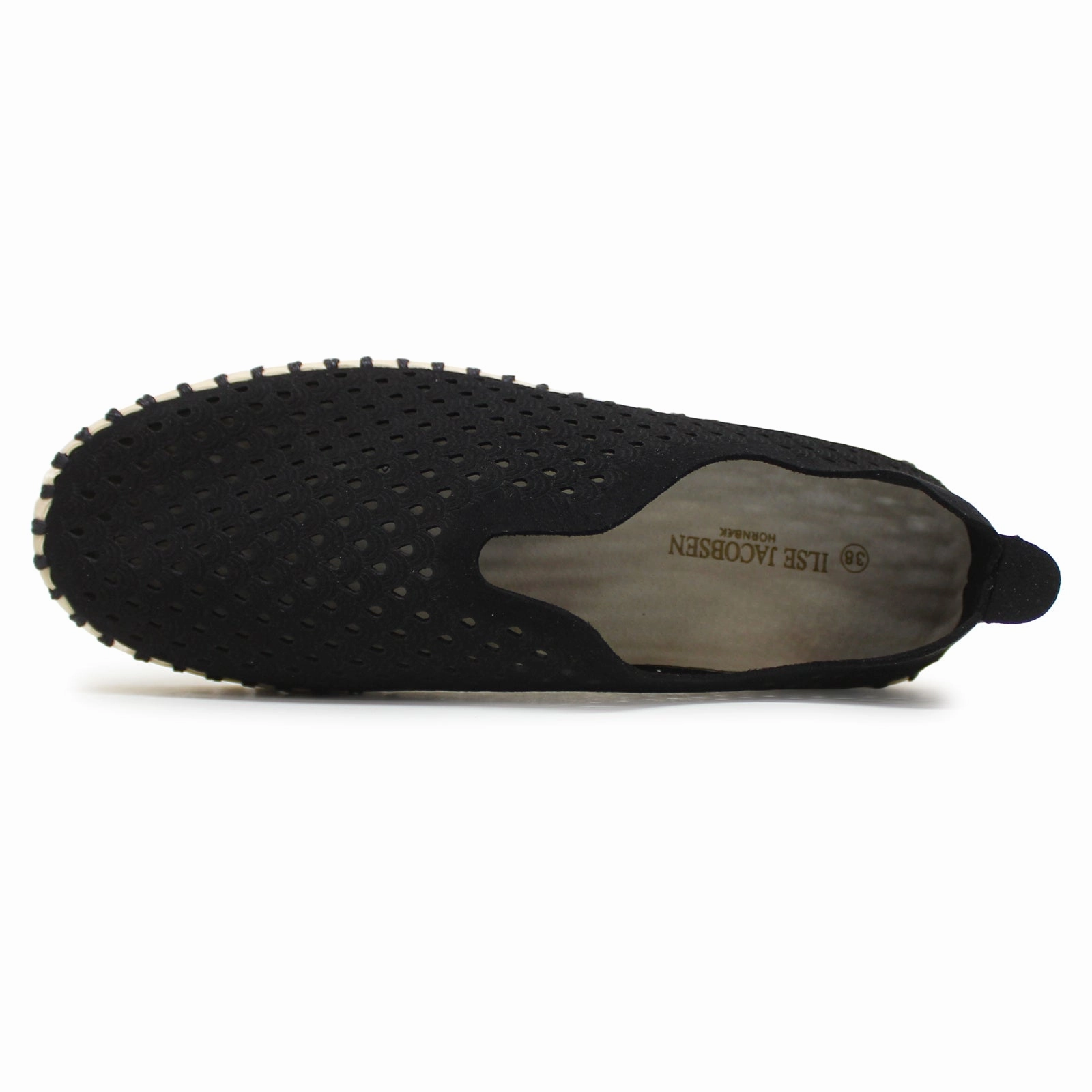 Loafers Jordaan Ilse Jacobsen Tulip 3373 Textile Women's Black Slip On Shoes