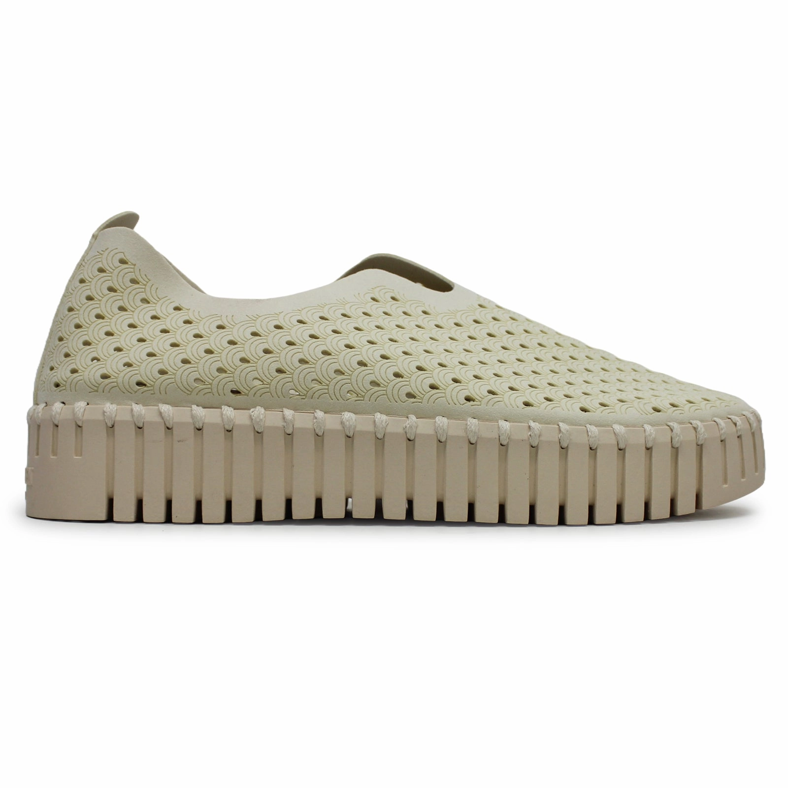 Ilse Jacobsen Tulip 3373 Textile Women's Milk Creme Slip On Shoes The Row Vera Loafers