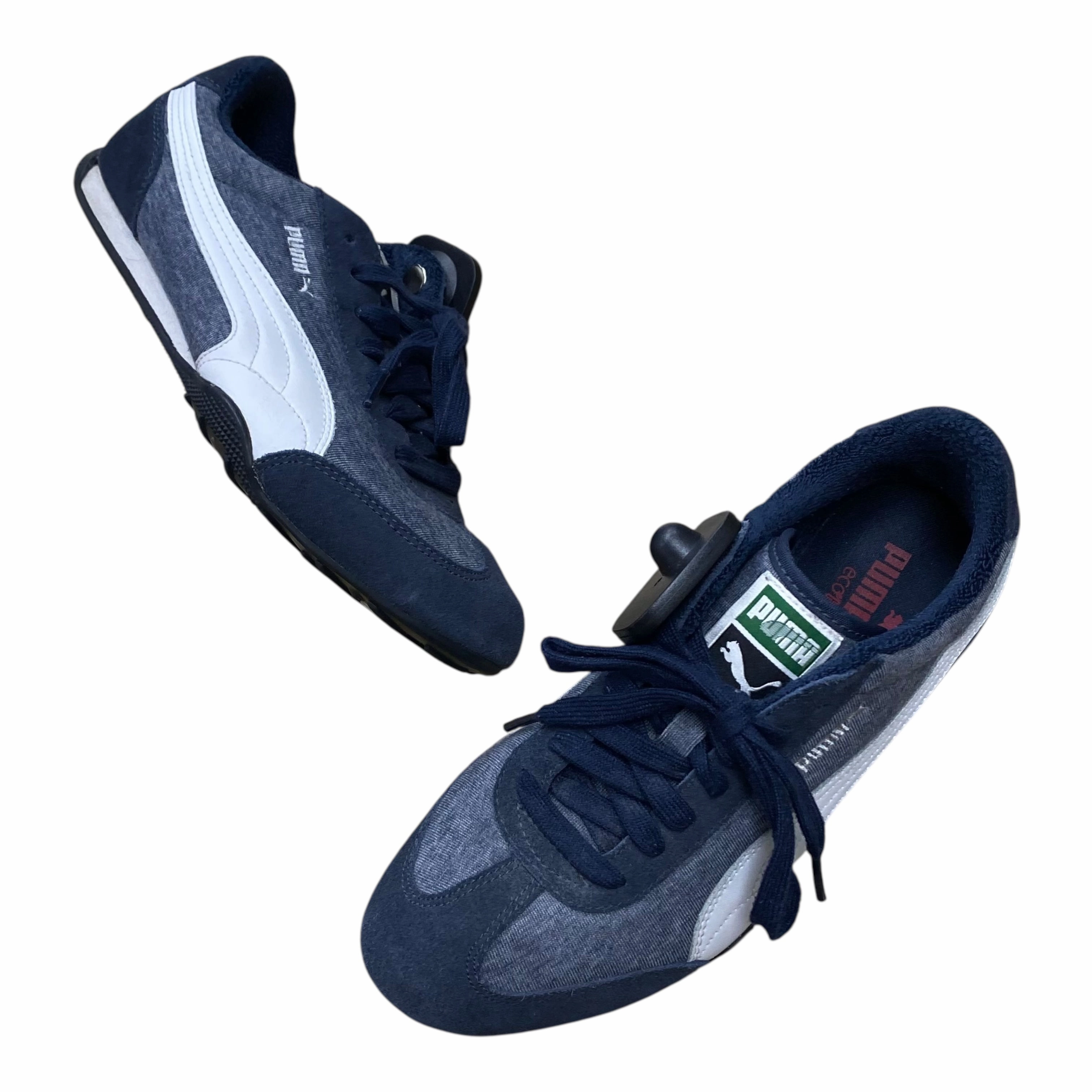 Puma Super Shoes Running Shoes Sneakers By Puma In Blue, Size:7