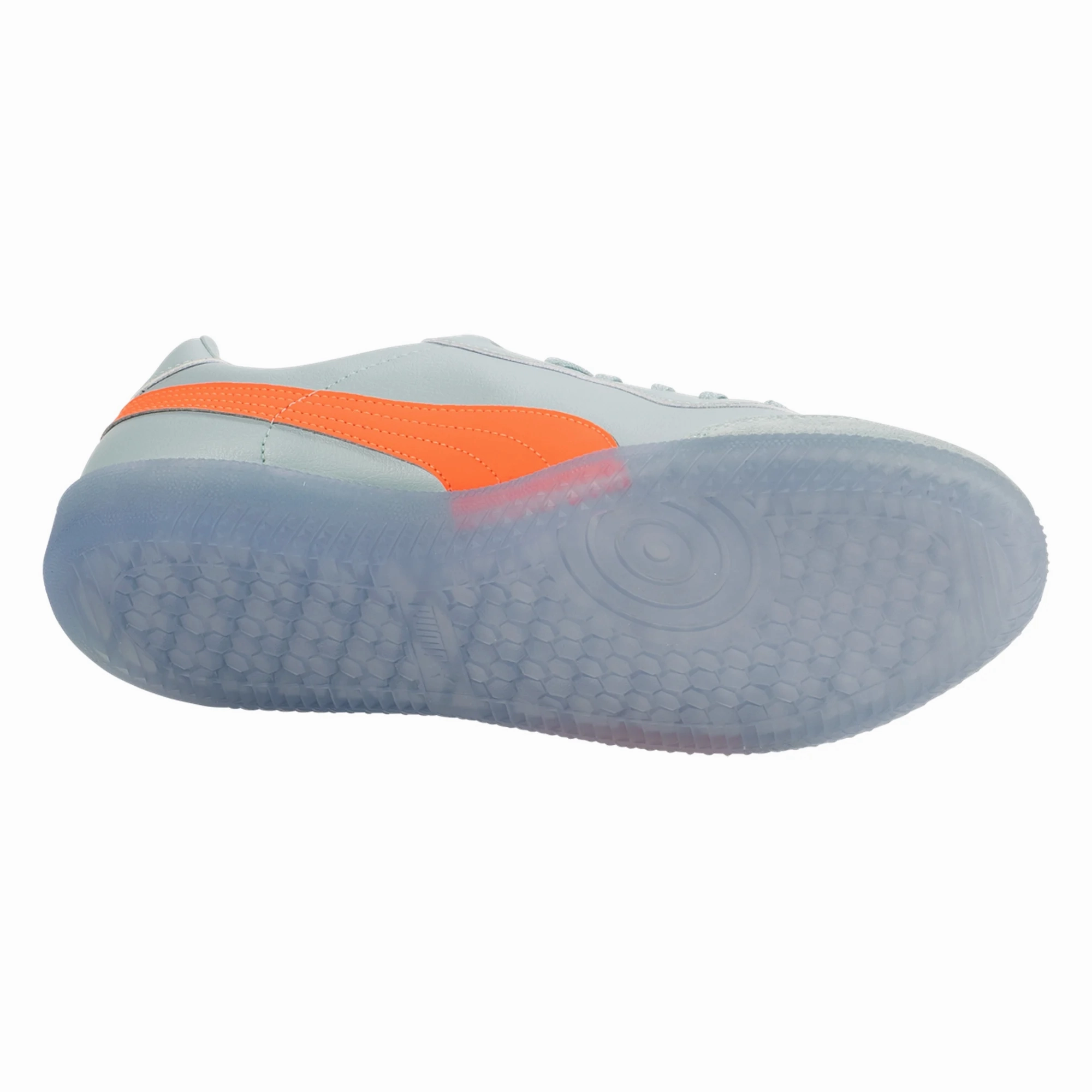 Puma King 21 Indoor Soccer Shoes (Modern Mint/Glowing Red) Puma X Lamelo Basketball Shoes