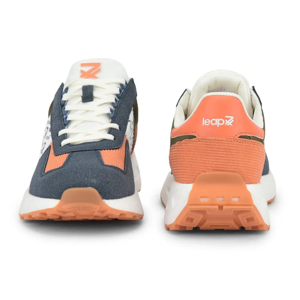 Leap7x Sports Lacing Running Shoes For Men (Blue) XL-TG-01 By Liberty Pokemon Fire Running Shoes