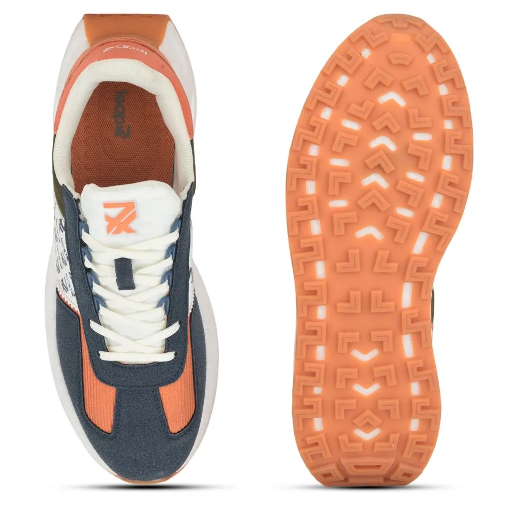 Leap7x Sports Lacing Running Shoes For Men (Blue) XL-TG-01 By Liberty Tennis Shoes Running