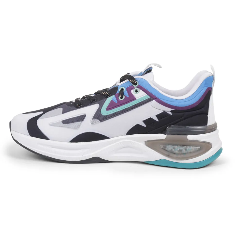 Leap7x White Sports Lacing Running Shoes For Men HANOVER-1 By Liberty Adrenaline Gts 23 Running Shoes