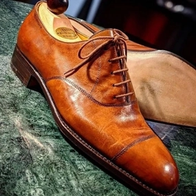 New Balance 1540 Shoes Leather Faux Oxford Brown Cap  Shoes Classic Men's Dress