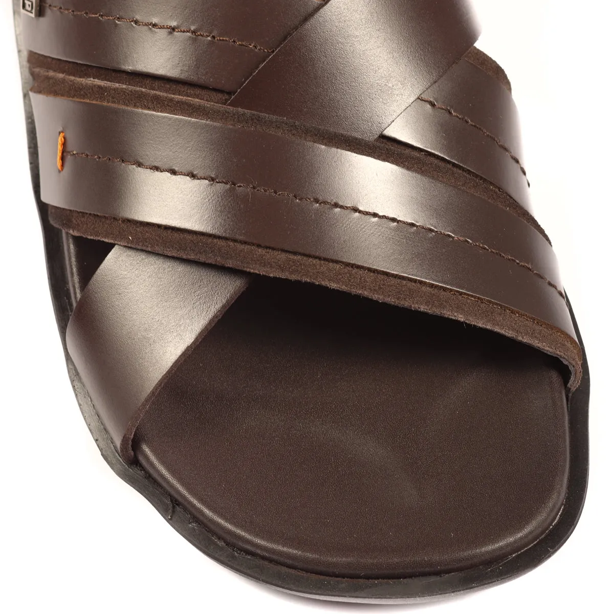 Leather Mule Slippers Zander KC Sleek