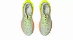 Asics Womens Novablast 4- Paris Edition Cool Matcha/Safety Yellow (1012B510-750) Asics Noosa Tri Running Shoes
