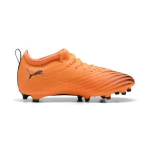 PUMA Ultra 6 Match FG/AG Youth Soccer Cleats - Orange/Black Kids Turf Soccer Cleats