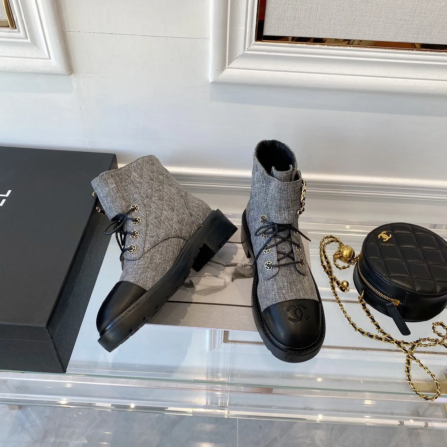 Ankle Boots Low Heel SE731  Size 4-9