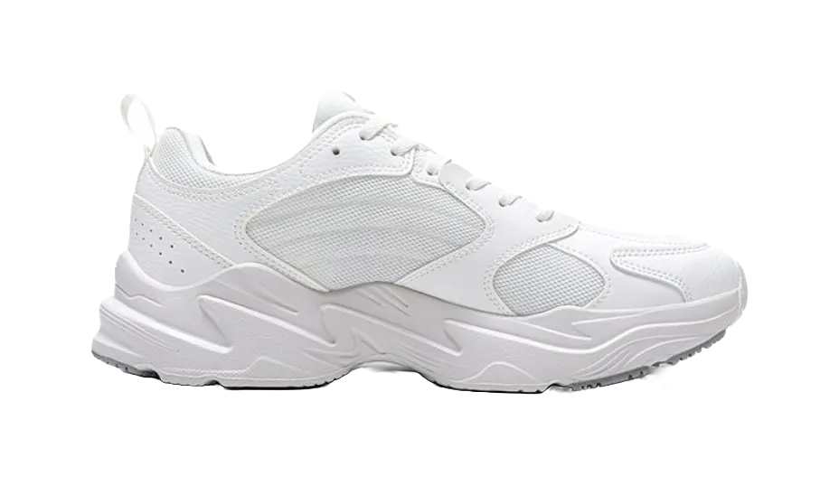 Originals Zntasy Capsule Collection Casual Shoes LiNing Pulse Shock Absorbers Slip Resistant Abrasion Resistant Low top Chunky Sneakers Men's Silver White