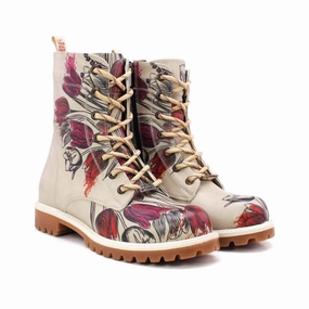 Long Boots TFB1007 Leopard Knee High Boots