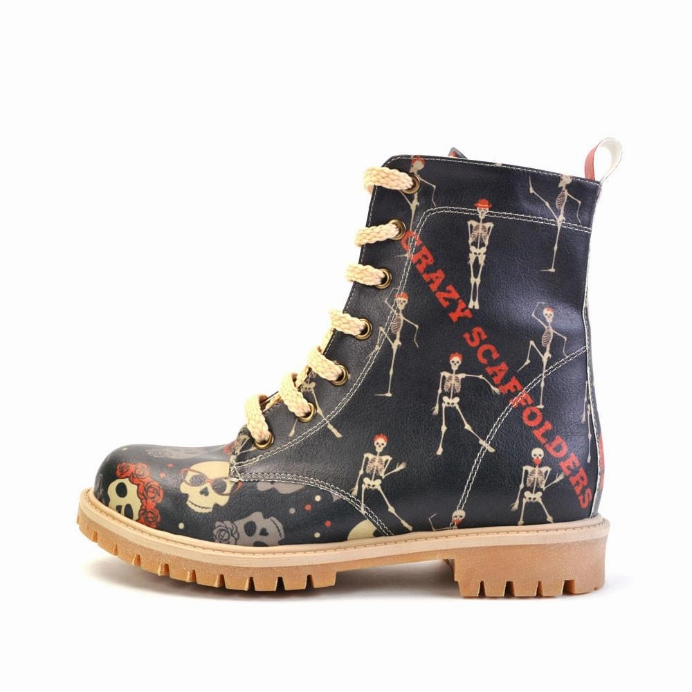 Long Boots TMB1058 Ankle Boots With Zipper