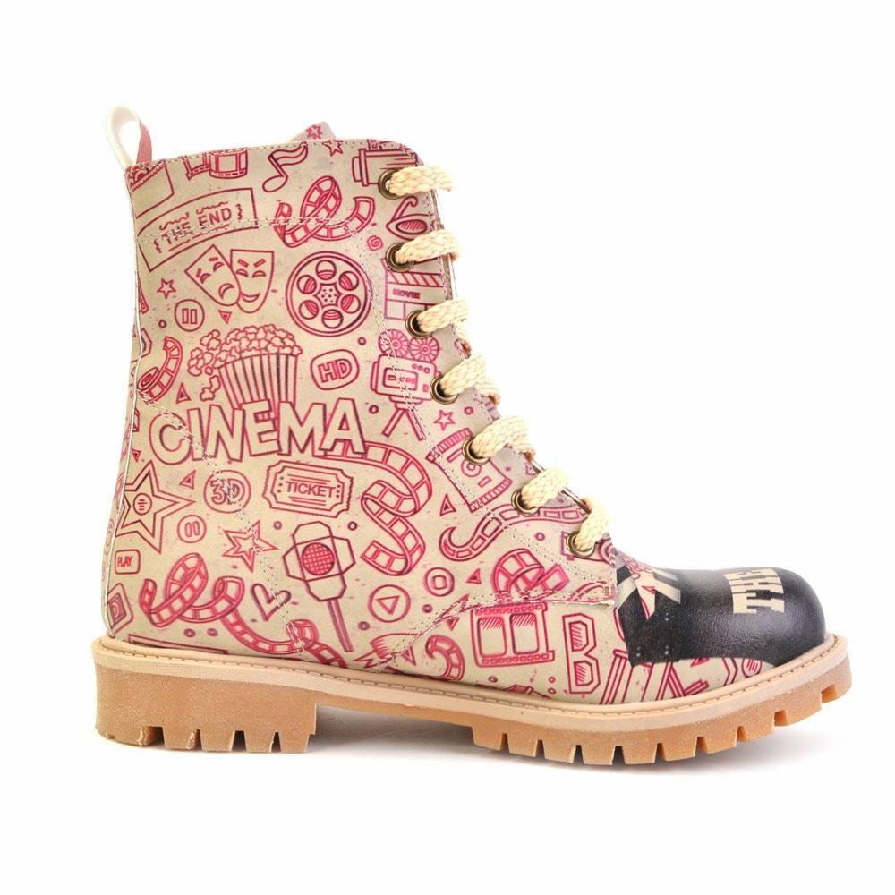 Long Boots TMB1060 Brown Heel Boots