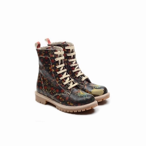 Long Boots TMB1069 Tie Up Boots