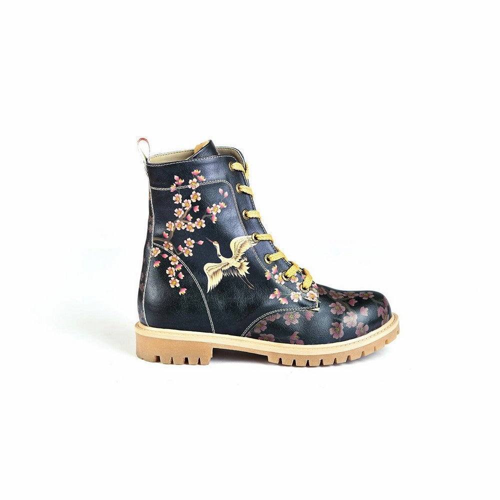 Bison Leather Boots Long Boots TMB1079