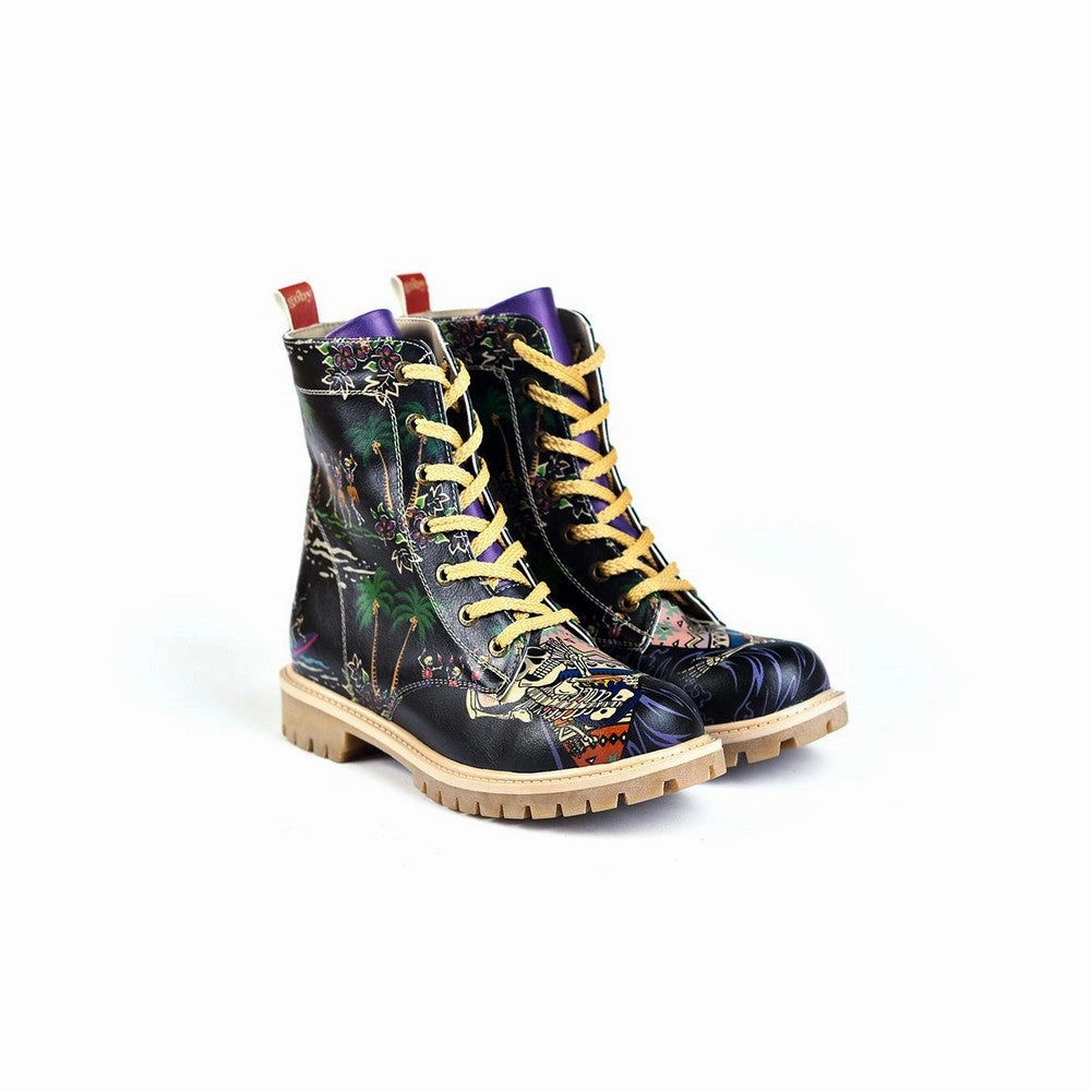 Boots With Snakes Long Boots TMB1080