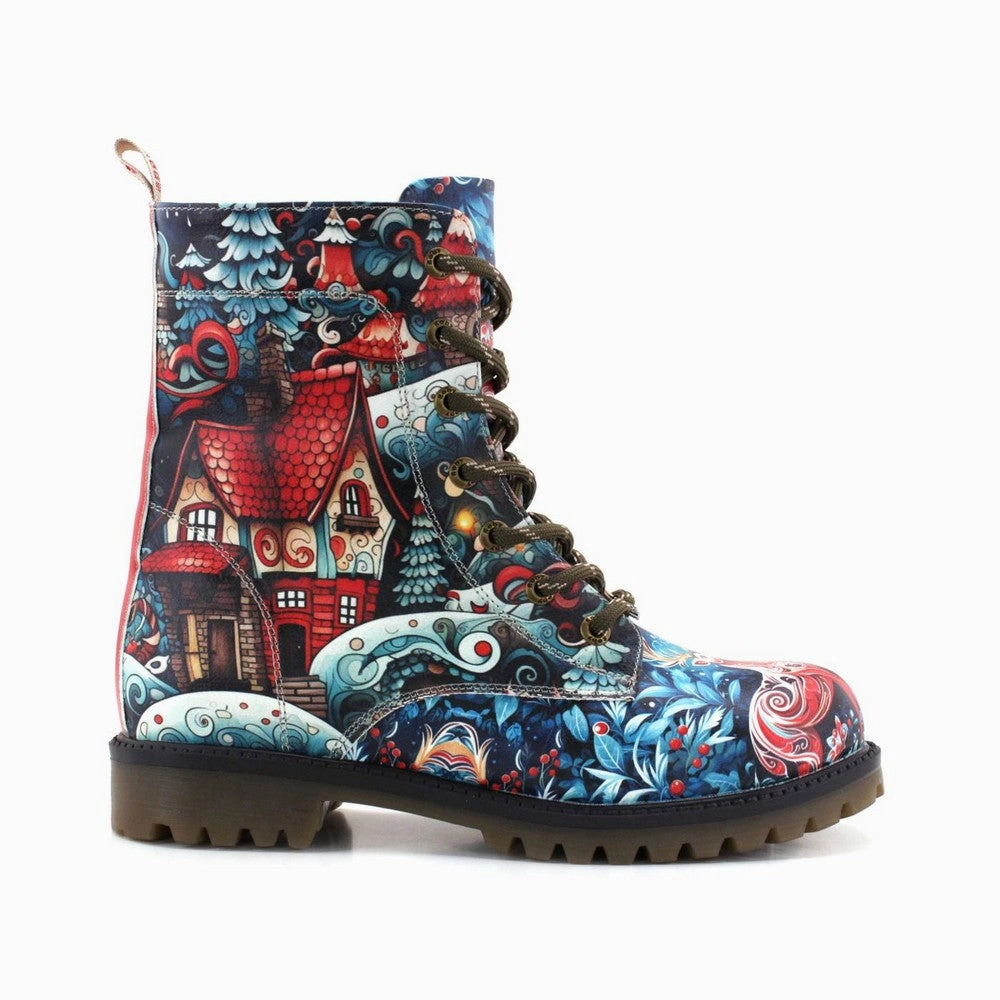 Long Boots WMAT143 Stretching Leather Boots