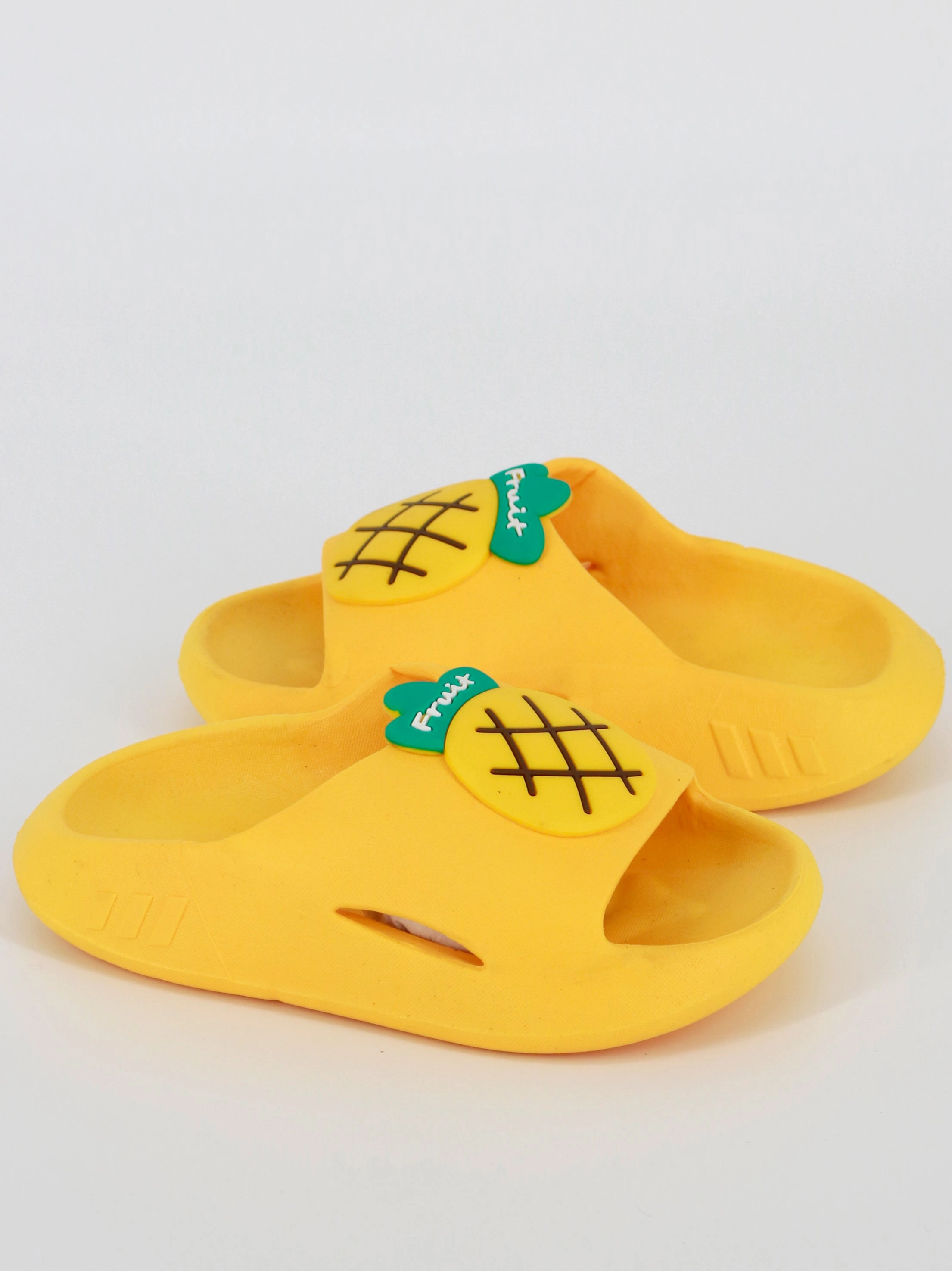 Power Ranger Slippers Kids Boy Fruit Slippers Shoes,Yellow