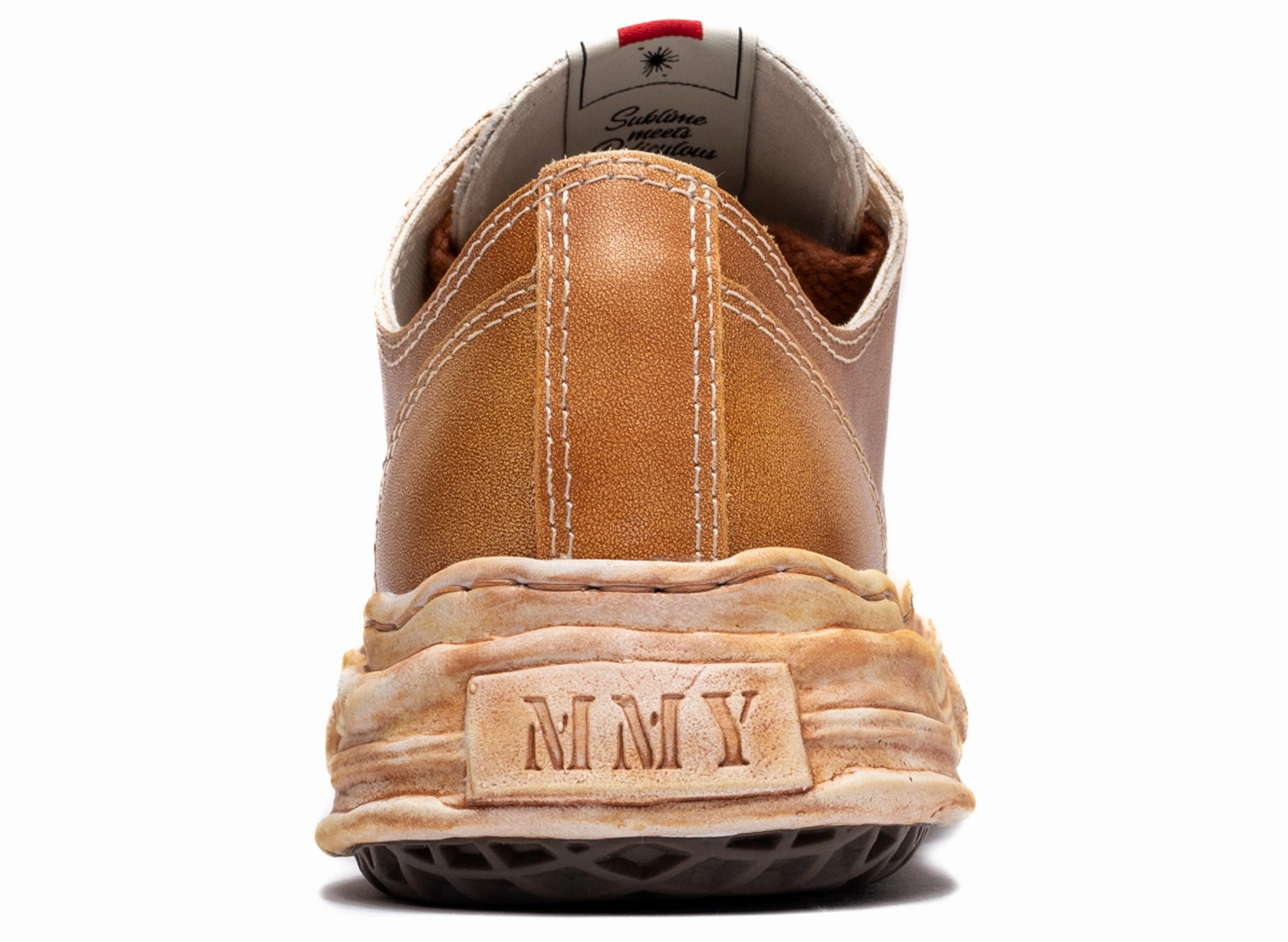 Oxford Not Brogues Shoes Maison Mihara Yasuhiro Hank Low in Brown