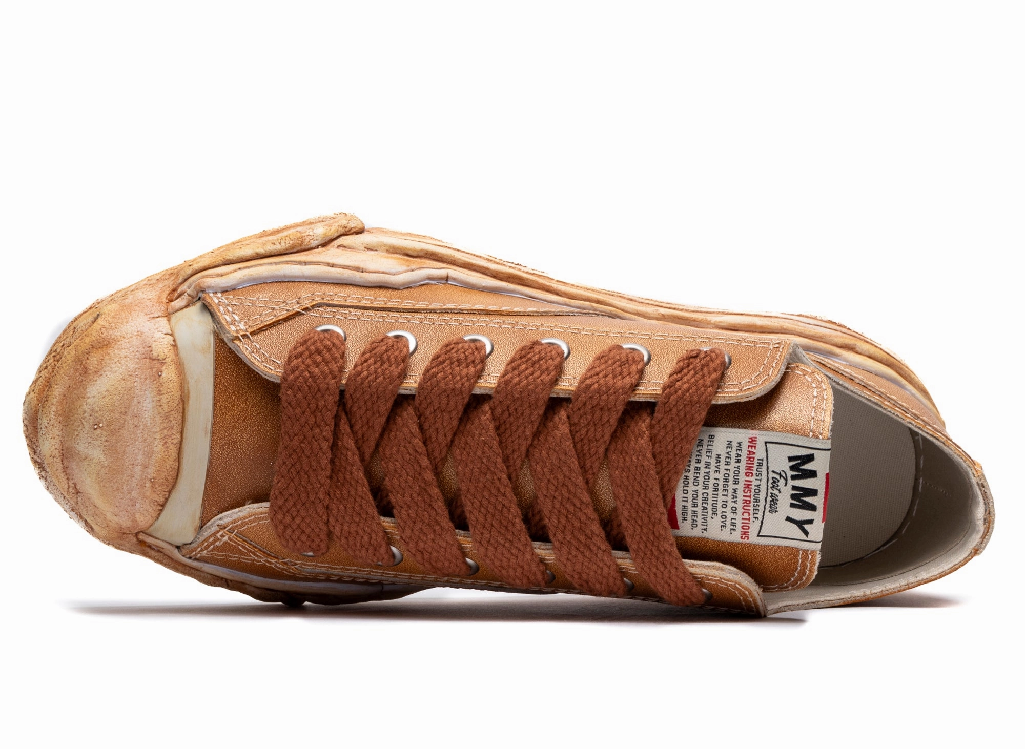 Elisha Brogues Maison Mihara Yasuhiro Hank Low in Brown