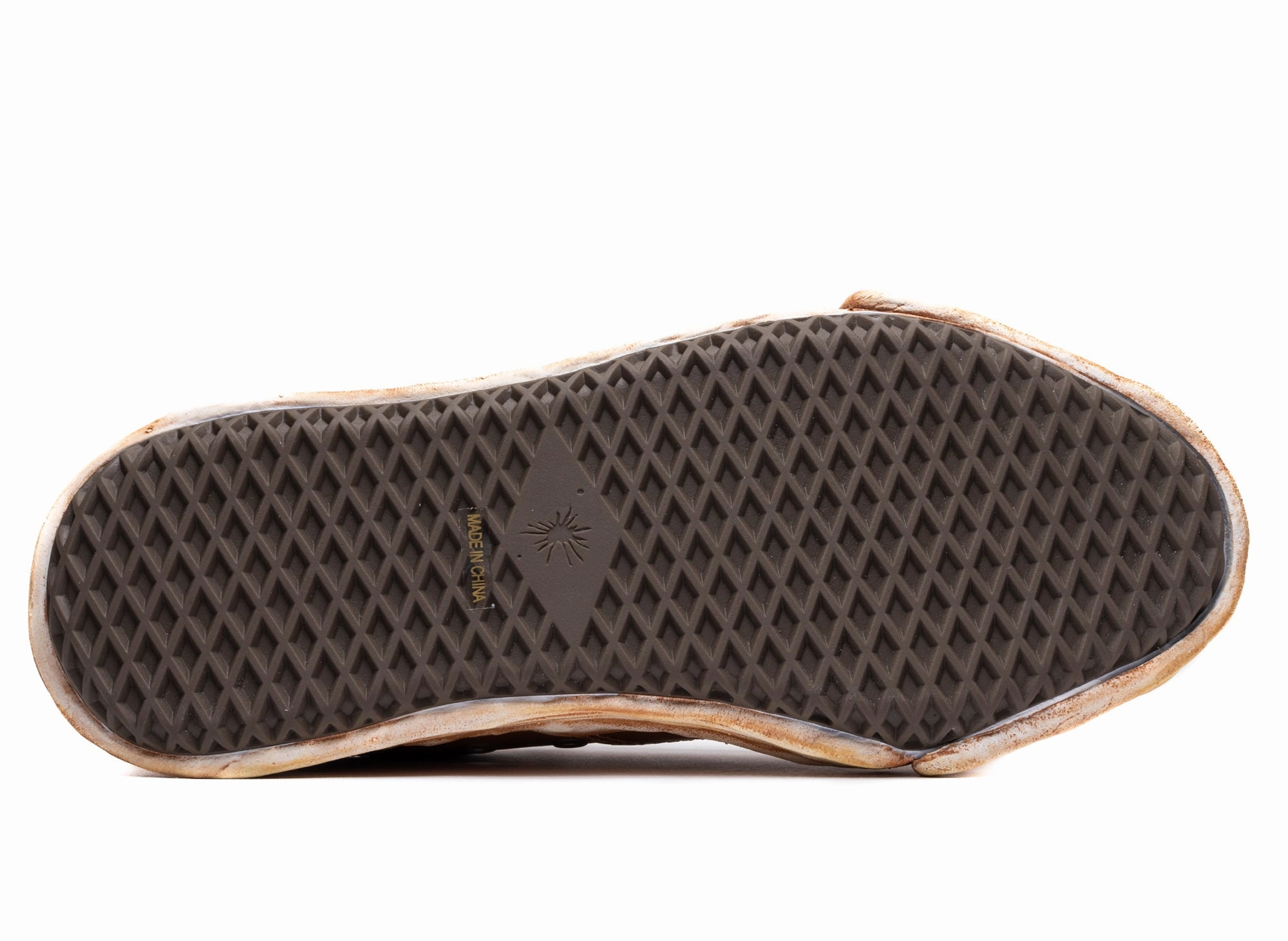 Maison Mihara Yasuhiro Hank Low in Brown Tan Ghillie Brogues