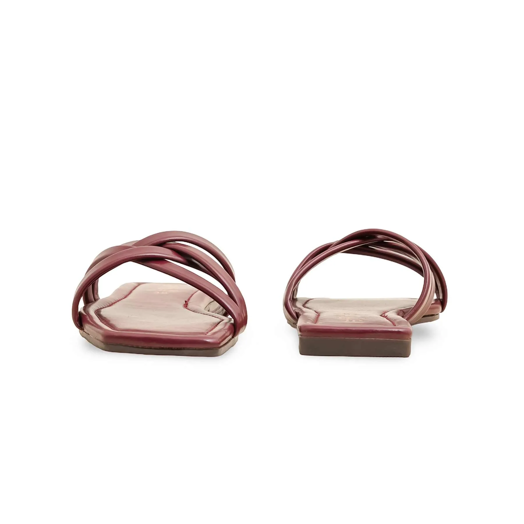 Maroon Casual Slipper CL2092 Latest Louis Vuitton Slippers