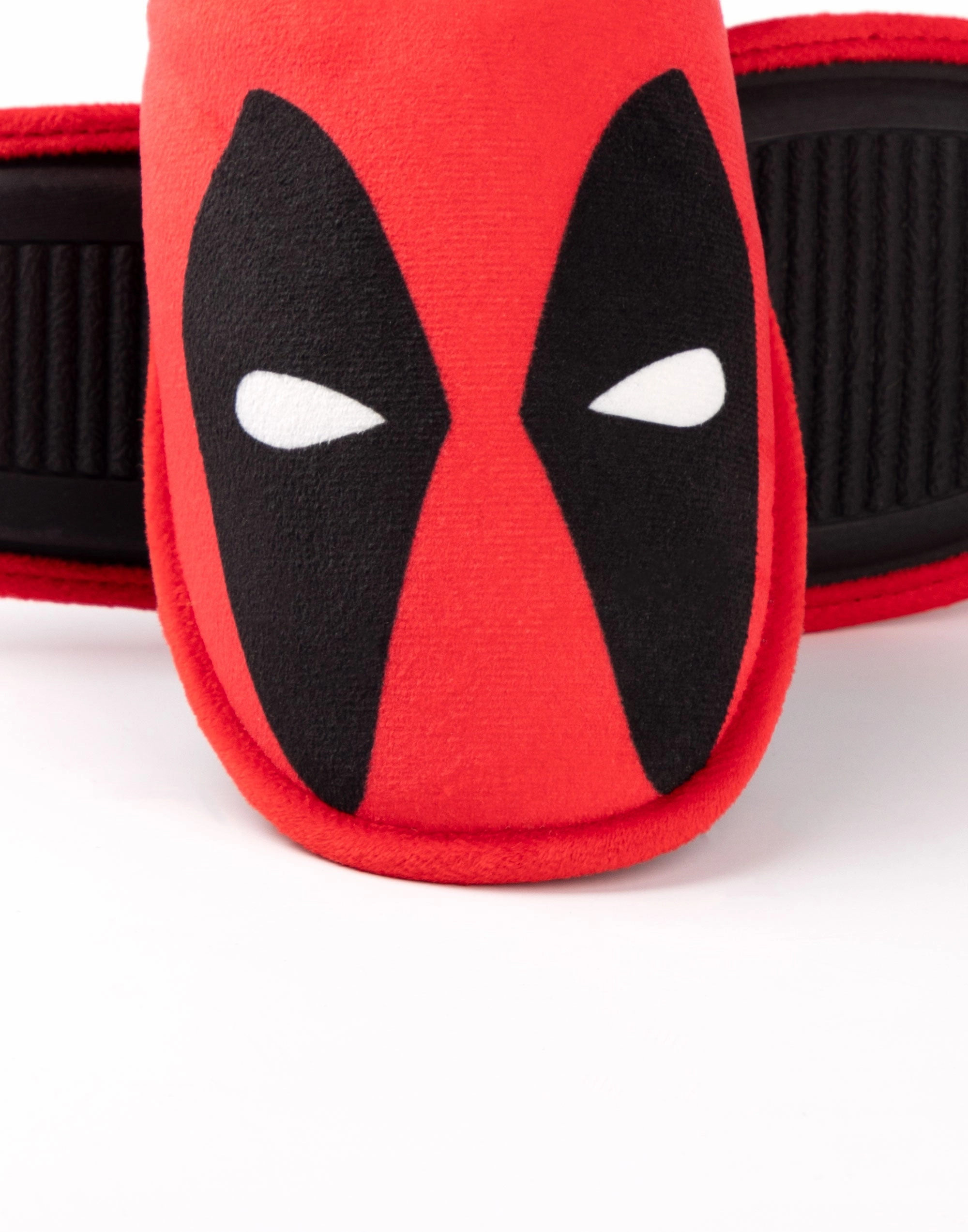 Knitted Slippers Patterns Free Marvel Deadpool Mens Red Mule Slippers