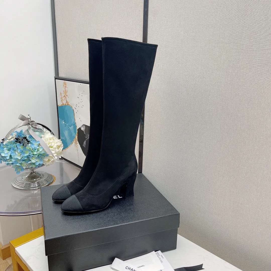 SE699  Size 5-10  Heels:7.5cm Shaft measures approximately 15 from arch Material: Cowhide  Lining: Sheep skin Sole: Italian leather