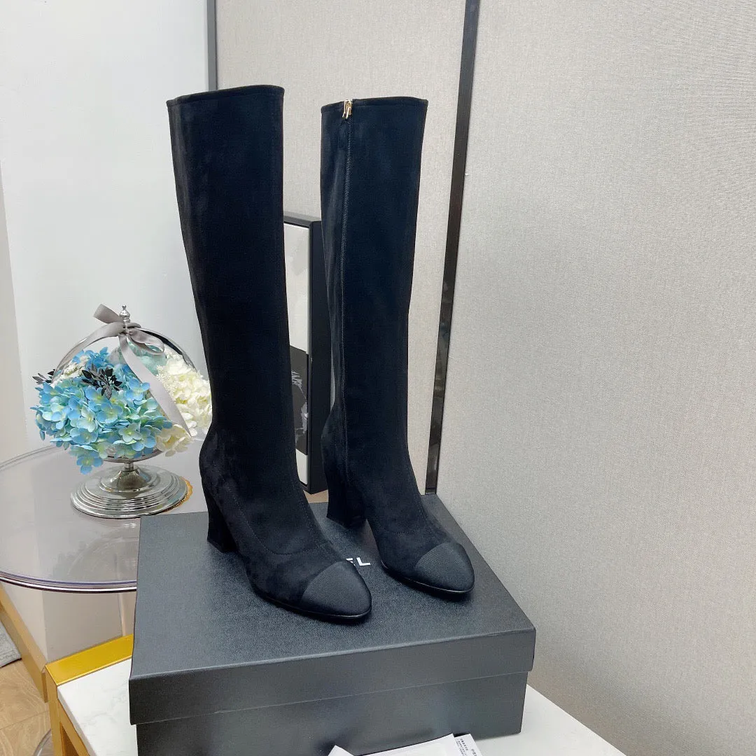 SE699  Size 5-10  Heels:7.5cm Shaft measures approximately 15 from arch Material: Cowhide  Lining: Sheep skin Sole: Italian leather