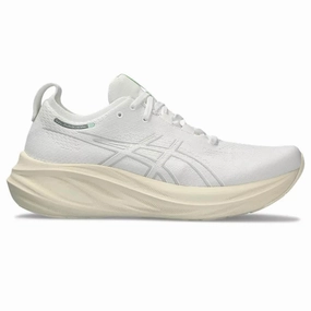 Asics Strap Shoes Men's Asics GEL-Nimbus 26, White/White, 9.5 D Medium