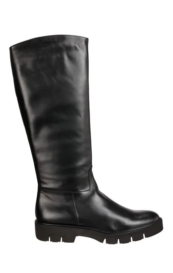 Mdf Calf Black Safety Boots Hiking