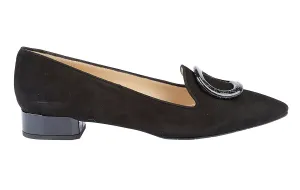 Slip Resistant Leather Lace Up Shoes Mdf Saturn Black