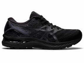 Asics Shoes Ireland Men's Asics Gel-Nimbus 23, Black/Black, 12.5 D Medium