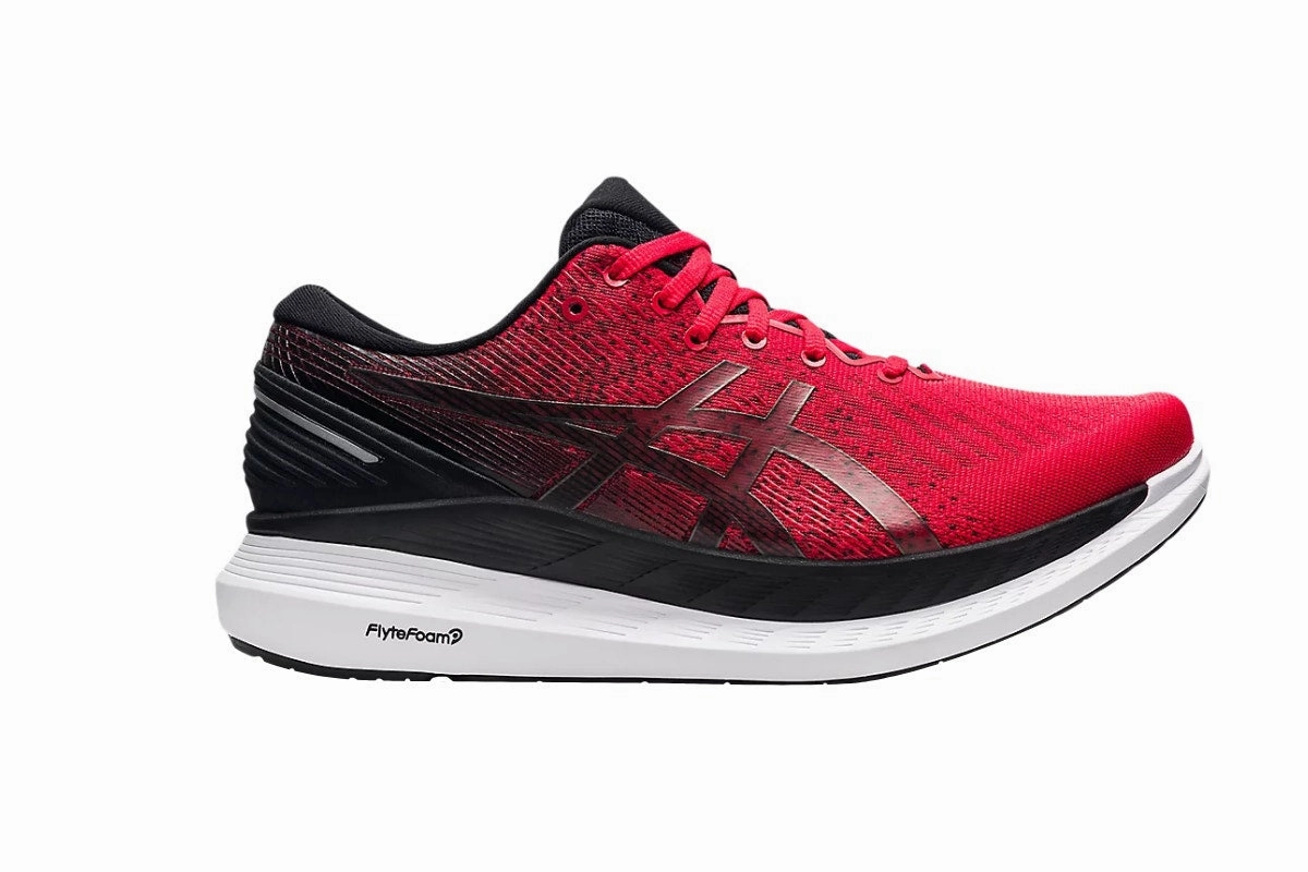 Asics Gel-flux 3 Running Shoe Men's Asics Glideride 2, Electric Red/Black, 12 D Medium