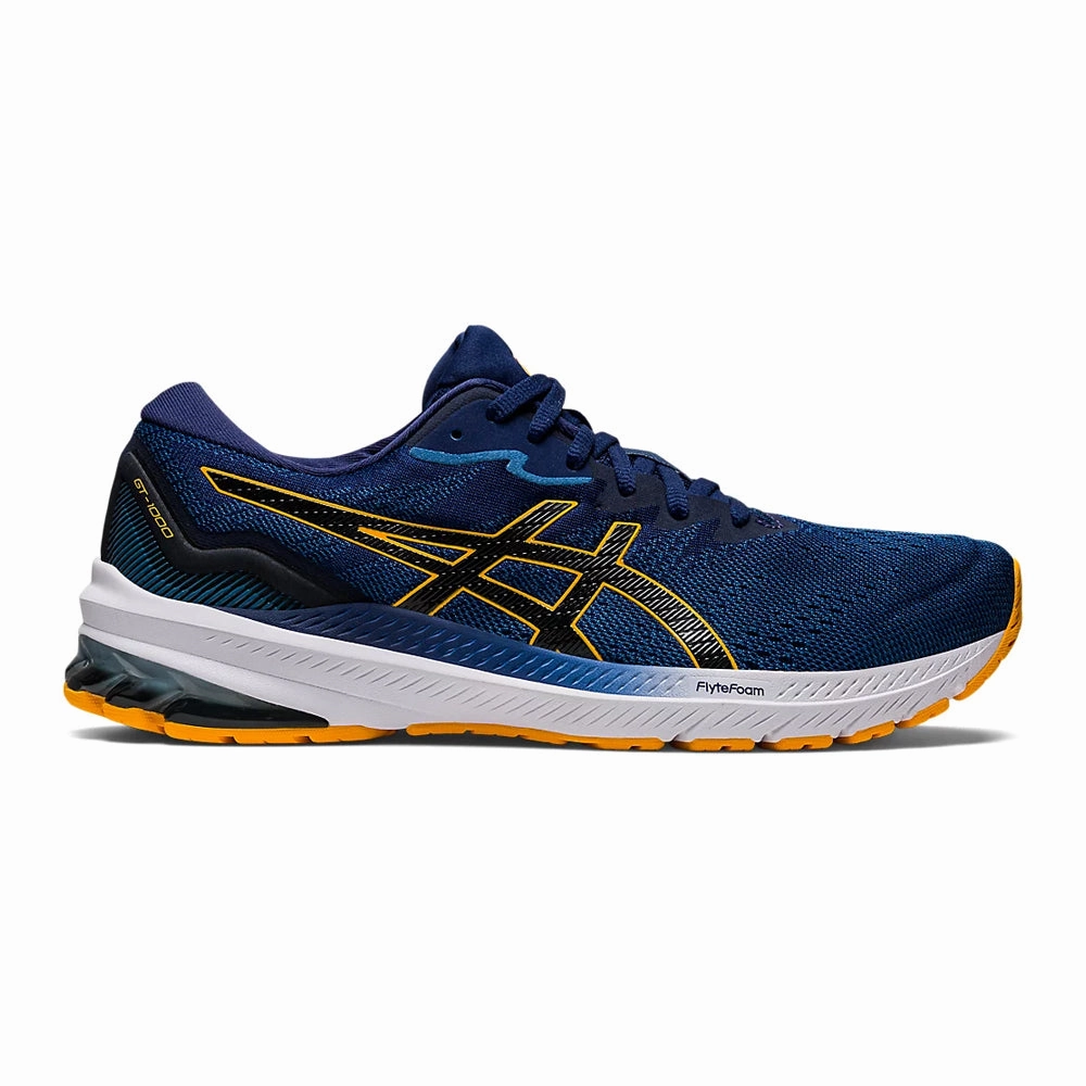 Men's Asics GT-1000 11, Azure/Black, 9.5 D Medium Asics Gel Exalt 3 Running Shoe