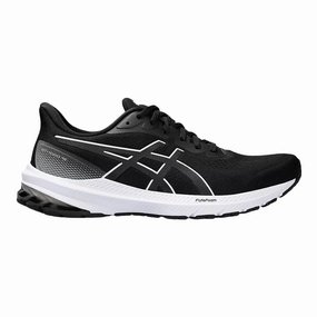 Asics Court Ff 3 Tennis Shoe Men's Asics GT-1000 12, Black/White, 8 D Medium