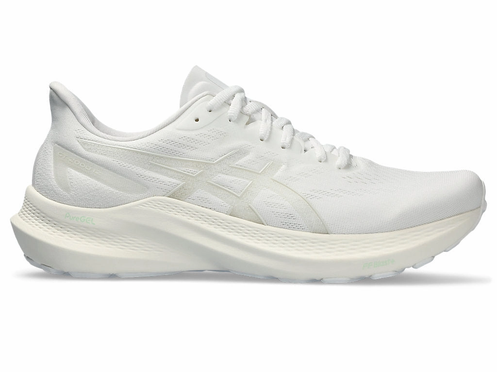 Men's Asics GT-2000 12, White/White, 10 D Medium Asics Upcourt 6 Gs Court Shoes